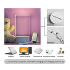 LED Acrylic Message Board Night Light — USB Glow Lamp with Erasable Writing